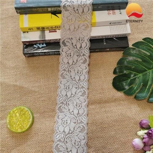 B-5S1267*7CM Ladies Underwear with Latest Customized Flourish Flexible Spandex Lace Fabric