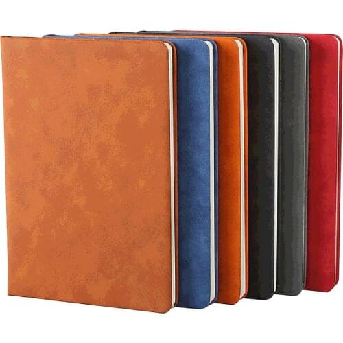 A5 B5 A6 Notebook PU Leather Cover Notebook Planner Office Supplies Notebooks and Journals Vintage Simple Budget Book