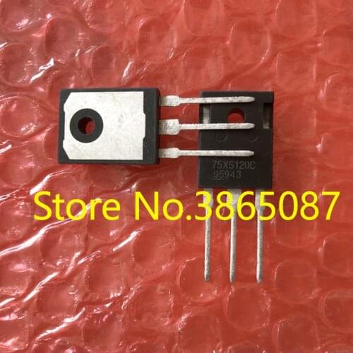 75XS120C TO-247 FGW75XS120C OR 75XS120 FGW75XS120 POWER TUBE IGBT TRANSISTOR 10PCS/LOT ORIGINAL NEW