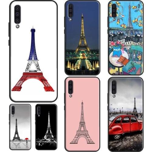 Eiffel Tower Paris Case For Samsung A51 A71 A11 A31 A50 A70 A40 A02S A20S A12 A32 A42 A52 A72 A20e A21S Coque