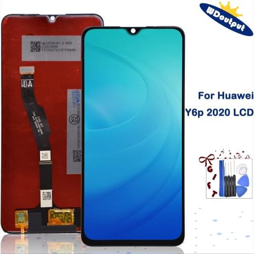 6.3'' Display For Huawei Y6P 2020 MED-L29 MED-LX9 MED-LX9N LCD Touch Screen Digitizer Assembly Replacement+Frame