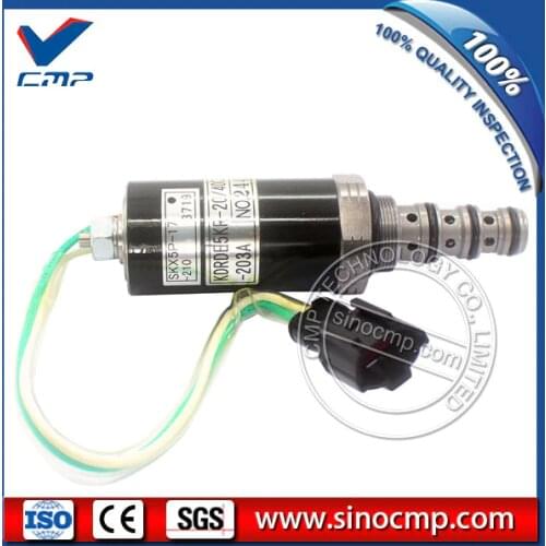 Excavator Solenoid Valve SKX5P-17-210 for Sumitomo SH200-2