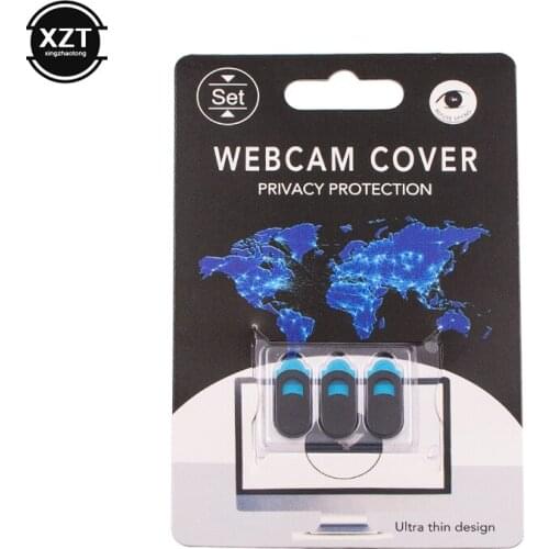 WebCam Cover Shutter Magnet Slider Plastic Camera Cover for Web Cam IPhone Laptops Mobile Phone Lens Privacy Sticker Newest