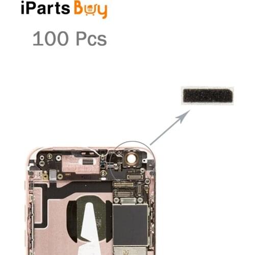 IPartsBuy New 100 PCS Back Camera Sponge Foam Slice Pads for iPhone 6s & 6