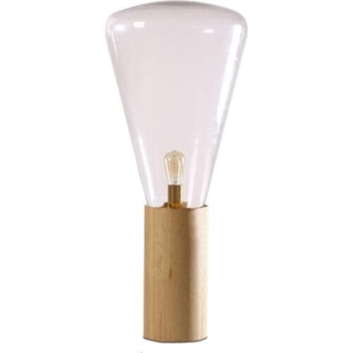 Brokis Muffins floor lamp wood base glass shade lighting nordic design modern floor lamp novelty vintage bulb fixture livingroom