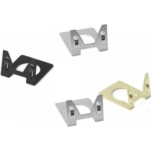 NEW L Table POP Metal Stainless Steel Price Label Tag Paper Sign Name Card Display Clips Holders Stands Bread Shop Pos Clip