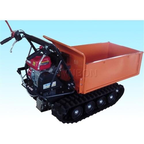 New Crawler Dump truck Telescopic Carriage Mini transporter Trolley 500kg
