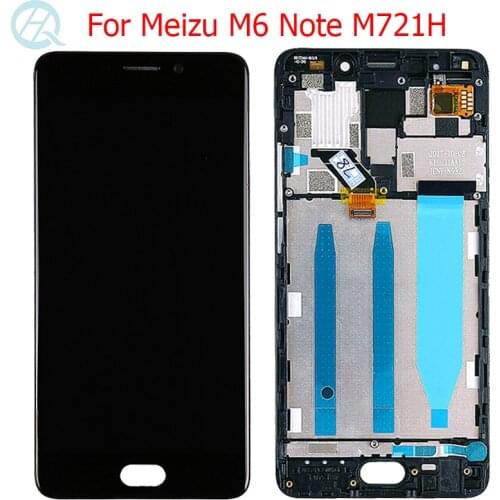 Original Display For Meizu M6 Note LCD With Frame Touch Screen 5.5" Meilan Note 6 M721H M721Q Display Screen Glass Assembly