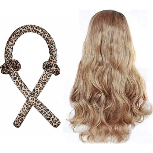 Heatless Curling Rod No Heat Curls Waves Silk Ribbon Magic Hair Rollers Overnight Sleeping Lazy Curler Headband for Women