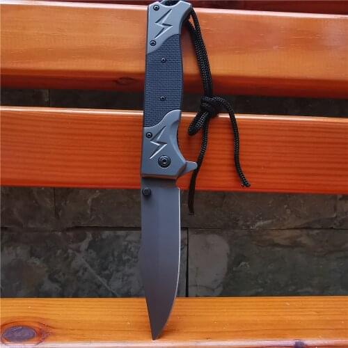 Folding Knives Outdoor Knife Drop Point Blade G10 Handle Military Knifes Tools Tactical Camping Survival Hunting Pocket Knives