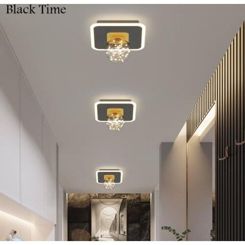 Modern LED Ceiling Light Home Indoor Ceiling Lamps for Aisle Corridor Porch Balcony Light Surface Mounted Decor Lighting Fixture