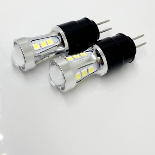 HP24W G4-3030-18SMD Canbus 12V24V 2Pcs White 6000k No Error LED Bulbs Daytime Running