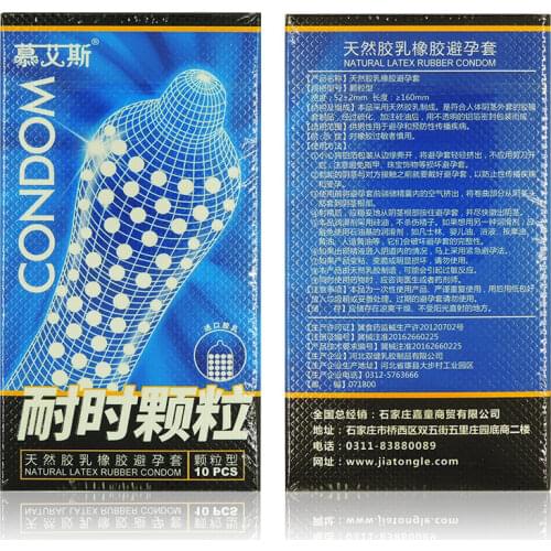 10 Pcs Condoms Sex Products Sensation Women G-spot Vaginal Stimulation Condoms Men Latex Particles Pleasure Condom Penis Sleeve