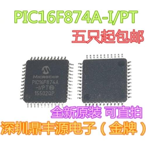 100% New&original PIC16F874A-I/PT QFP44 PIC In Stock