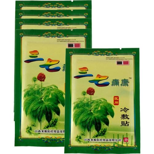 New Cold Compress Relief Headache Neuralgia Acid Muscle Pain Stasis Treatment Migraine Notoginseng Patch 24Pcs