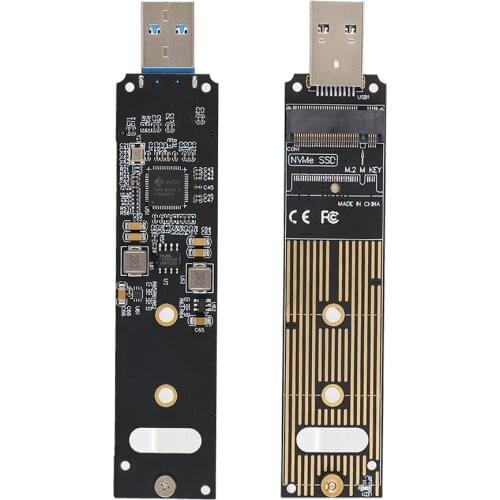 SSD Adapter Card Adapter Board M.2 NVME SSD To USB Adapter Board Hard Disk Converter Boards Plug And Play
