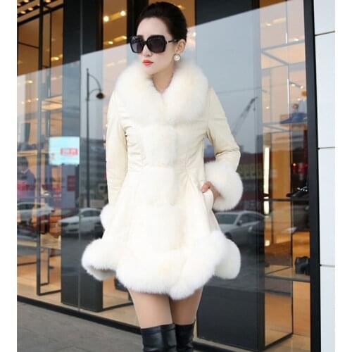 CAN XIN LCY Fur Coats With Collar