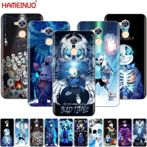 HAMEINUO undertale papyrus sans doggo Cover phone Case for Huawei Honor 10 V10 4A 5A 6A 7A 6C 6X 7X 8 9 LITE