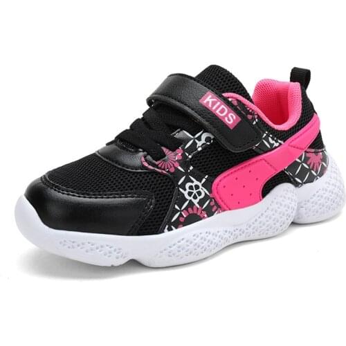 Kids Sneakers Girls Fashion Ultra-light Run Boys Sport Shoes For Girl Boy Casual Outdoor Breathable Childrens Shoes