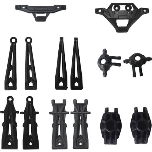 FBIL-for XLH Hosim 9125 RC Car 14 Pcs Front Rear Upper Lower Swing Arm Steering Cup Bumper