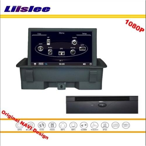 Liislee For Audi Q3 2011~2016 Car Stereo Radio CD DVD Player GPS Nav Navi Navigation 1080P HD Screen System Original NAVI Design