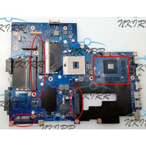 VA70/VG70 Rev:2.1 N13P-GS-A2 GT640M 2G DDR3 NBM0S11001 NBRYQ11001 MotherBoard for Acer Aspire E1-731 E1-771 V3-771 v3-771g