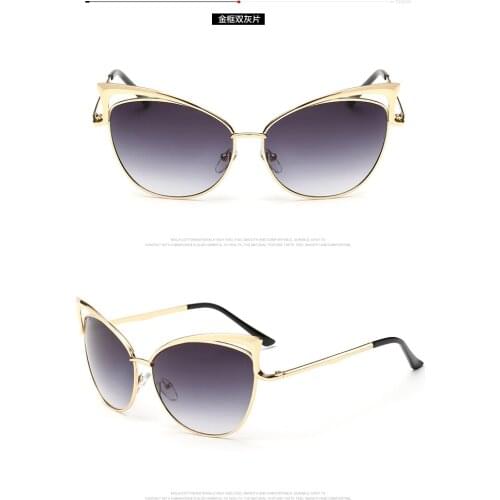Metal Women Sunglasses Fashion Glasses