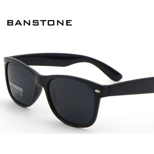 BANSTONE Men Classic Polarized Sunglasses Women Vintage UV400 Mirror Sun Glasses Goggle UV400