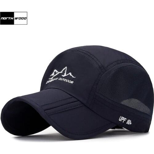 [NORTHWOOD] Summer Mesh Cap For Men Women Mesh Hat Bone Gorra Hombre Summer Sun Hat Outdoor Sports Dad Hat