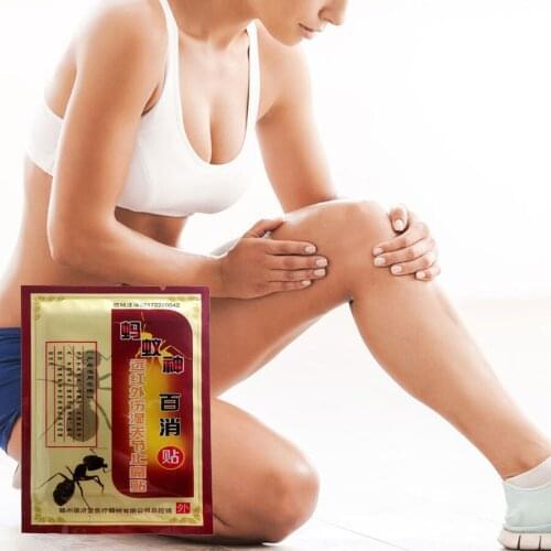Wholesale Joint/Neck/Foot/Shoulder Pain Relief Patch Chinese herbal patches Self heating Ant venomAnalgesic Plaster 24Pcs