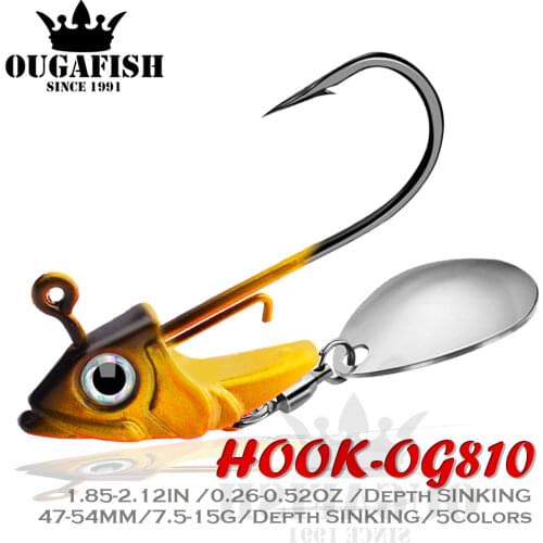 OUGAFISH Fishing Hooks