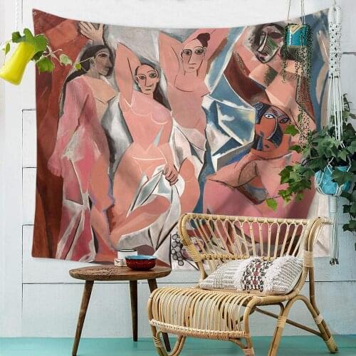 Van Gogh Picasso Bedding Psychedelic Custom Room Decor