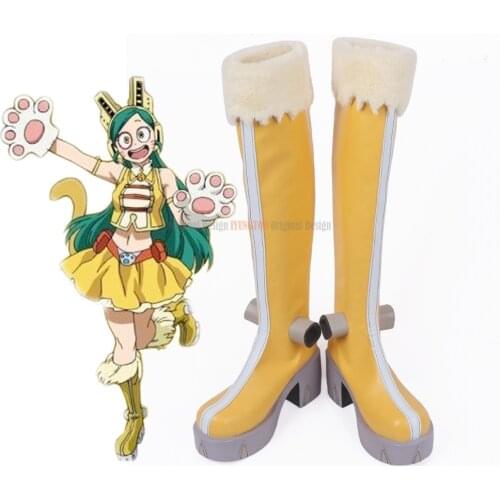 Tomoko Shiretoko Cosplay Boots My Hero Academia Ragdoll Cosplay Shoes Boku no Hero Academia Cosplay Boots Custom Made