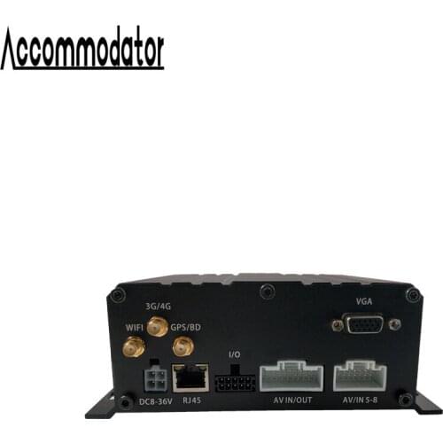 AHD 8CH 1080P MDVR GPS 3G WIFI Mobile Car HDD DVR 8CH H.265 Video Recorder