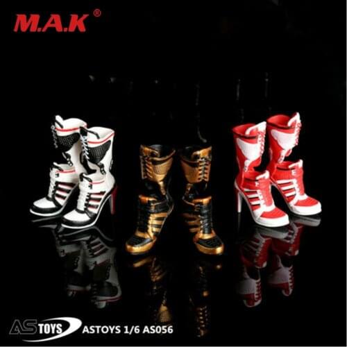 ASTOYS AS056 1/6 Female High Heel Shoes Boots Model for 12" Action Figure Body Women shoes High heel
