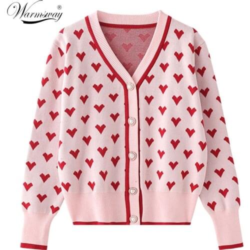 2021 Spring Knit Cardigan Rose Ribbon Women Jacket Short Coat Sweater Women Knitwear Warm Outerwear Japanese C-099
