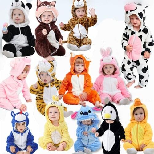 2021 Baby Jumpsuit Boys Girs Romper Infant Bebe Girls Clothes Toddler Cute Animal Costumes Dropshipping for 0-4yrs Baby Clothes