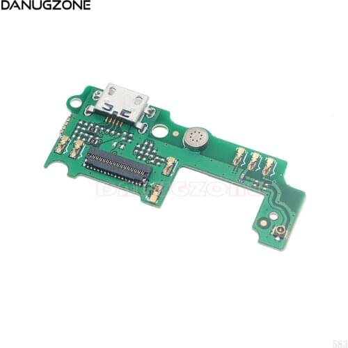 30PCS/Lot For Huawei Y6 Pro / Enjoy 5 TIT-AL00 USB Charge Board Dock Socket Plug Connector Charging Port Jack Flex Cable