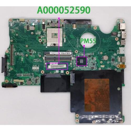 A000052590 DATZ1CMB8F0 Green Color for Toshiba Qosmio X505 X500 Laptop PC Notebook Motherboard Mainboard Tested