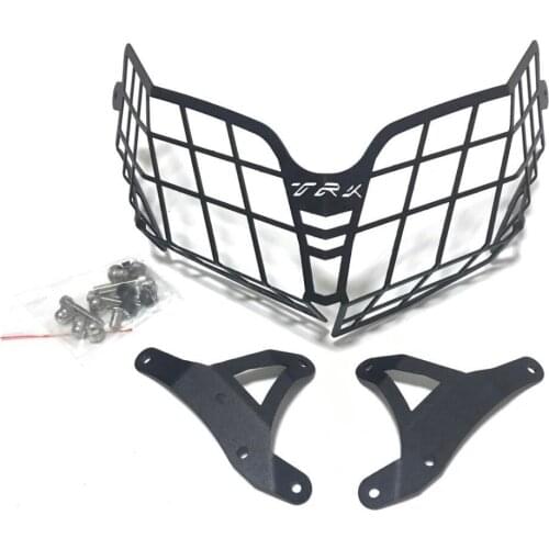 Motorcycle accessories headlight protection net Head Lamp Light Grille Guard Cover Protector For Benelli TRK502 TRK 502