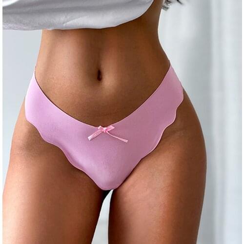 Seamless Panty Set Underwear Female Comfort Intimates Fashion Ladies Low-Rise Briefs Panties Women Sexy Lingerie Size S-XL