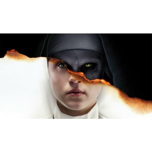 D0395 The Nun Movie Silk Fabric Poster Art Decor Indoor Painting Gift