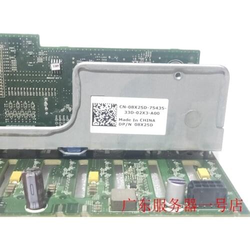 For DELL R720 R820 server 2.5 inch 16 disk SAS hard disk backplane 08X25D 8X25D