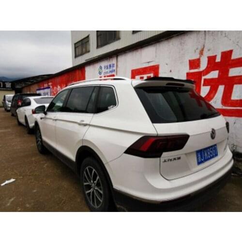 For Volkswagen Tiguan L Hatchback abs 2017+ Exquisite top Spoiler Wing Trunk Lip Boot Cover Car Styling