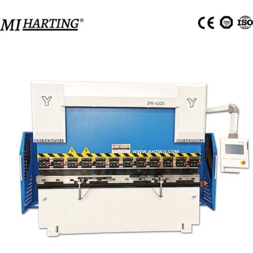 63t/2500 Hydraulic CNC press brake bending machine with E21 controller