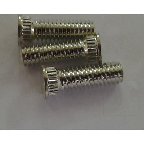 KFH-832-4/5/6/8/10/12ET Broaching Studs,Brass ,Tin Plating,Min.Sheet Thickness1.53mm,Hole Size In Sheet4.21mm