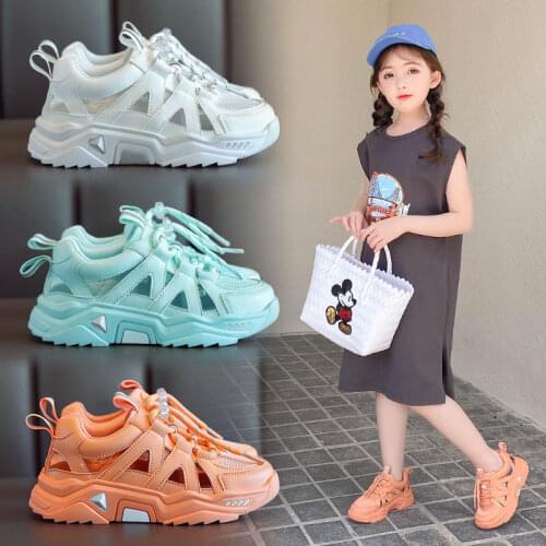 Fashion Summer Children Running Shoes Boys Sneakers Spring Autumn Breathable Shoes Kids Sport Shoes Light Outdoor Girls Shoes