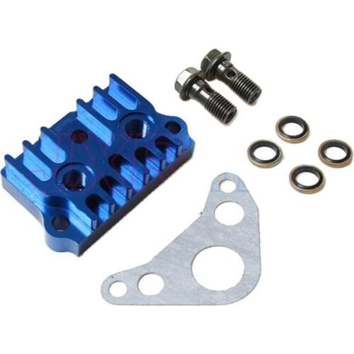 LF/YX 125cc 140cc CNC Oil Cooler Horizontal Engine Cylinder Cover Dirt Pit Bike Monkey Bike Atv Quad Spare Parts