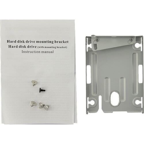 2.5" Metal HDD Hard Disk Drive Mounting Bracket Caddy For PS3 CECH-400x Series