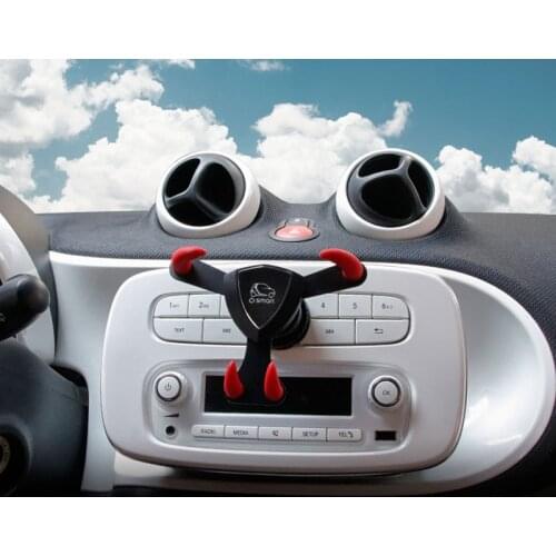 2015-2019 new smart 453 model Forfour Fortwo mobile phone holder provides car navigation charging support for your mobile phone